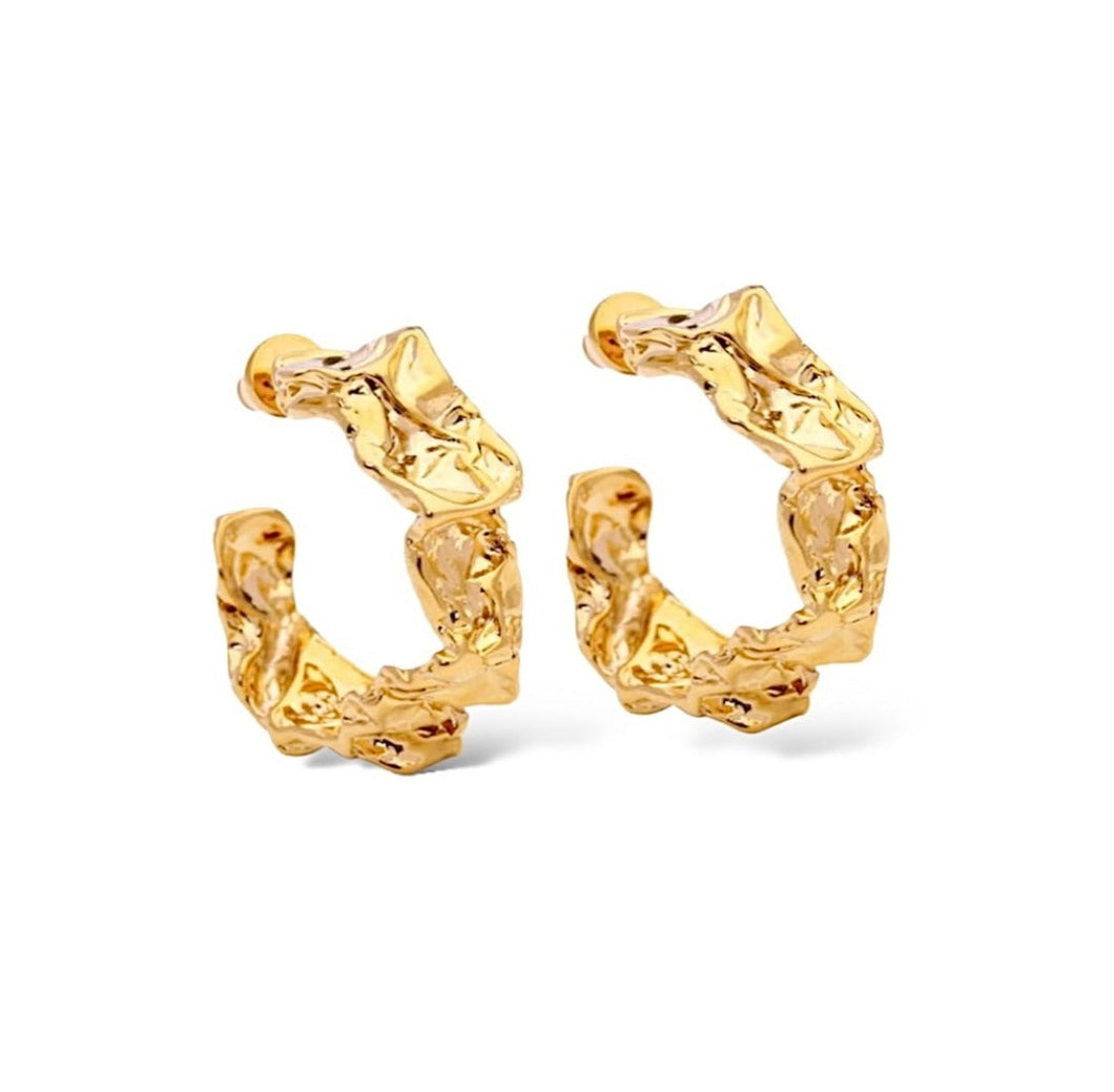 Carrera Gold Earrings