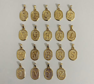 Gold Initial Necklace