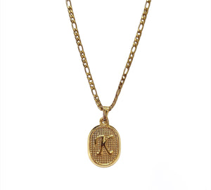 Gold Initial Necklace