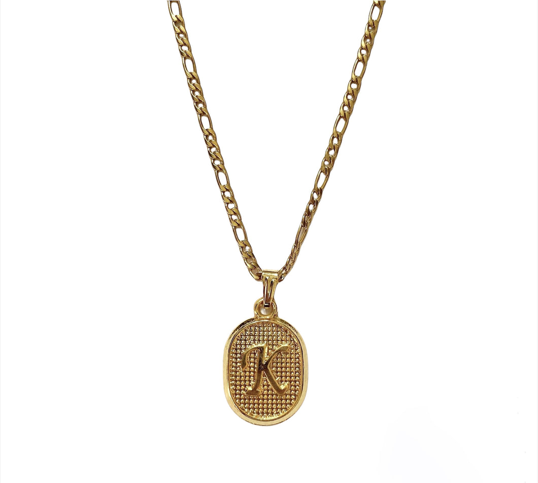 Gold Initial Necklace